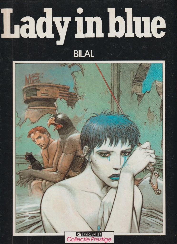 Alcide Nikopol Lady in blue Bilal hardcover, Eén stripboek, Ophalen of Verzenden, Gelezen