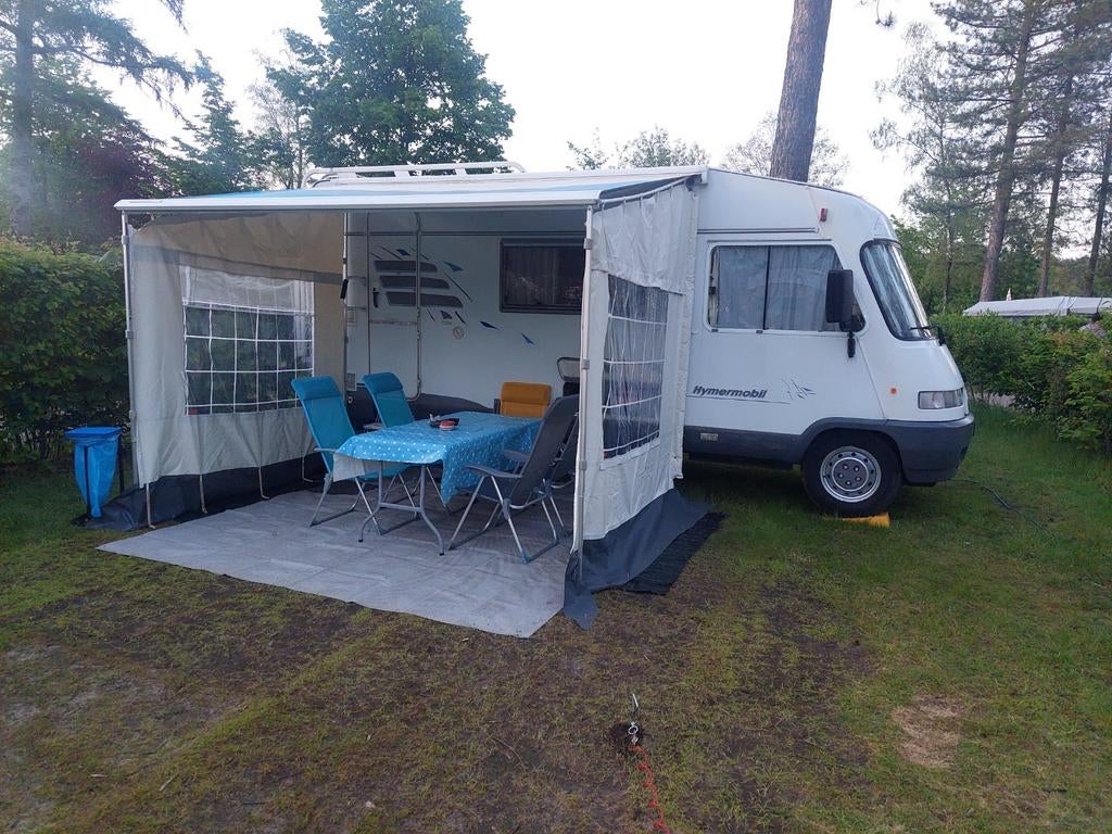 Fiat Ducato 2.5tdi 116pk Hymer Camper B584 Apk 21-03-2027, Integraal, Ringverwarming, Koelkast, Fiat