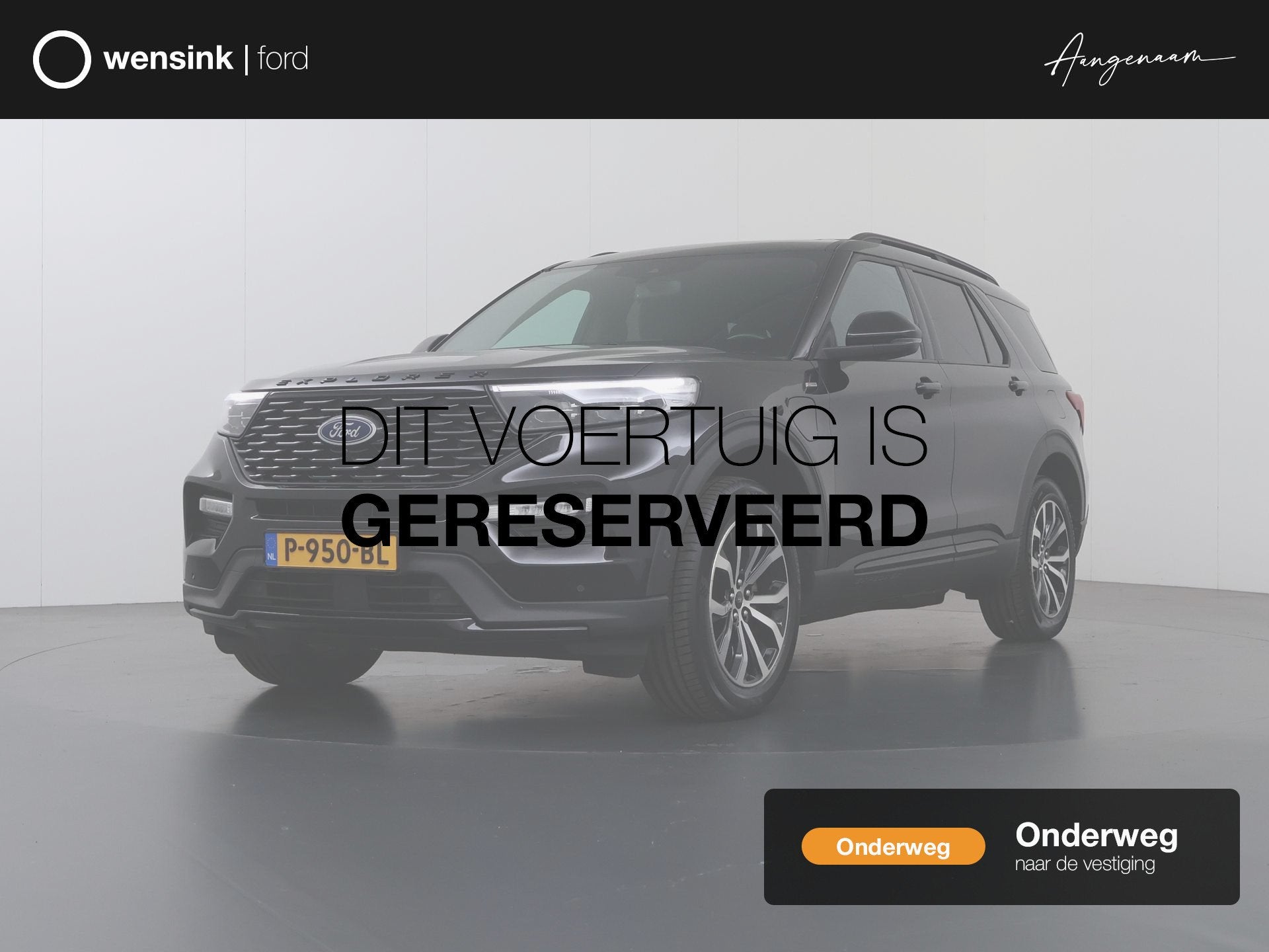 Ford Explorer 3.0 V6 EcoBoost PHEV ST-Line | Trekhaak | Pano, Auto's, Automaat, 14 kWh, 2441 kg, Zwart