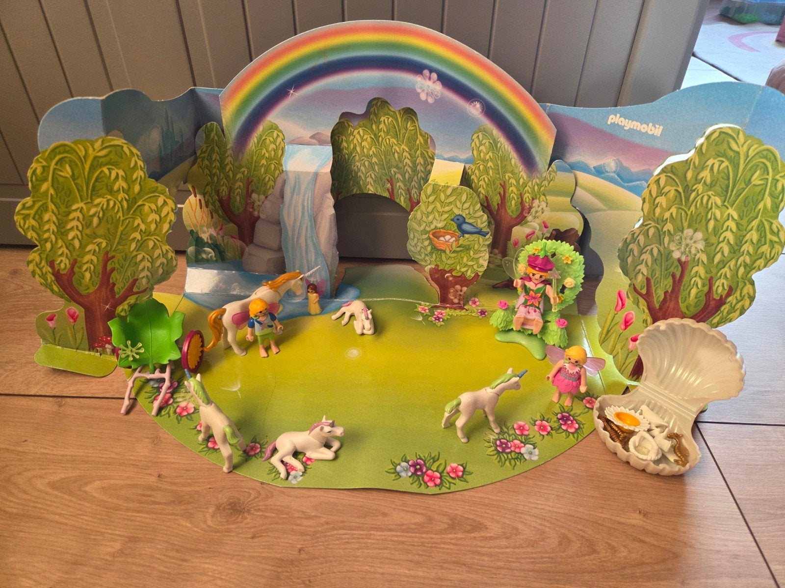 Playmobil Eenhoorn en Feeën Paradijs Speelset, Kinderen en Baby's, Ophalen, Complete set, Fantasy, Zo goed als nieuw