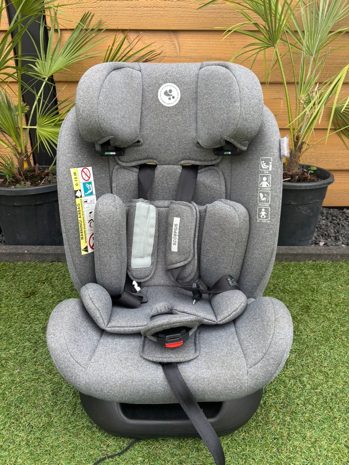 Lorelli Scorpious autostoel 0-15 maanden, Autogordel, Zijbescherming, Zo goed als nieuw, 0 t/m 13 kg