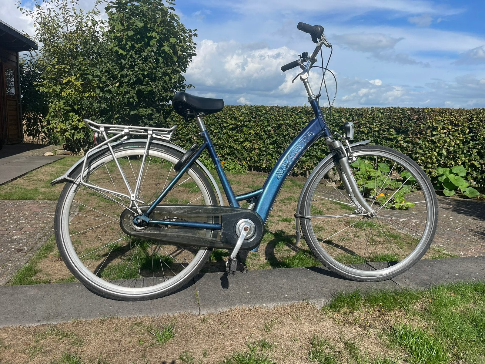 Sparta Damesfiets 28 inch 8 versnellingen, Fietsen en Brommers, Ophalen, Sparta, Gebruikt, Velgrem