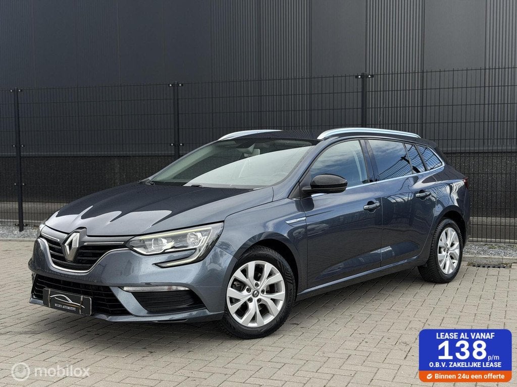 Renault Megane Estate 1.3 TCe Limited |CRUISE|AIRCO|LED|NAP, Voorwielaandrijving, Gebruikt, 4 cilinders, Handgeschakeld