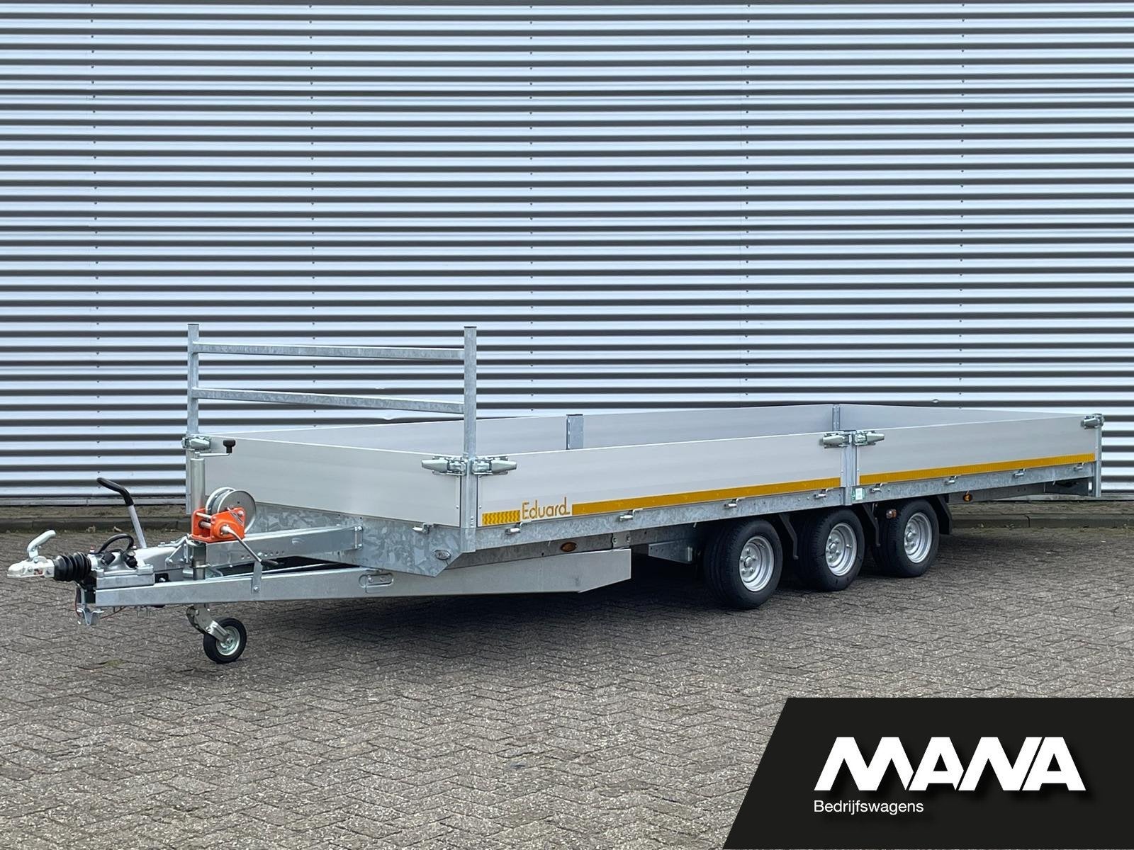 EDUARD P5 5520 Plateau 3500kg 550X200 Lier + Oprijplaten 3-a, MANA Bedrijfswagens, Gebruikt, Used@mana-bedrijfswagens.nl, Bredaseweg 221
4705RN  ROOSENDAAL, NL