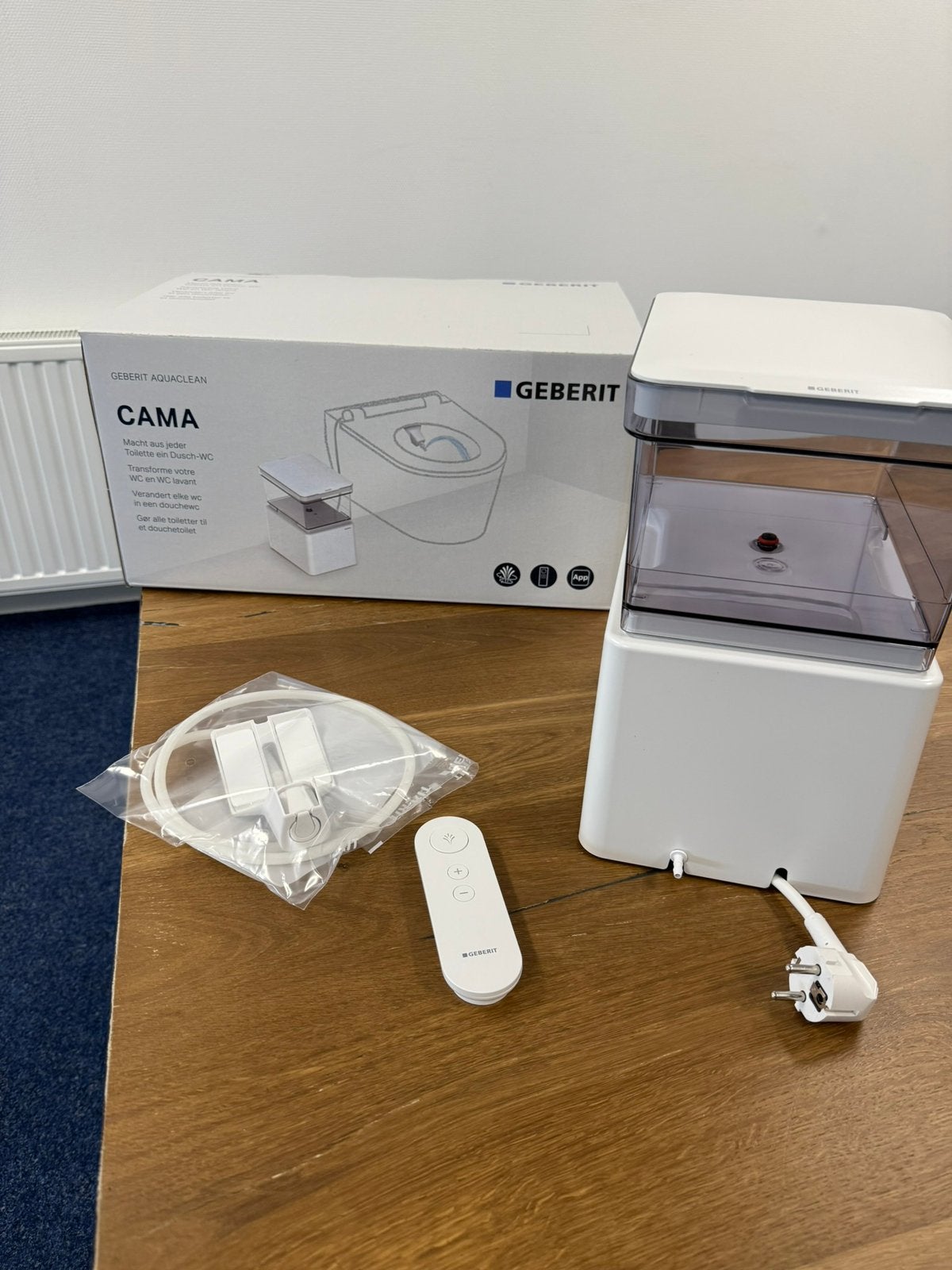 NIEUW Geberit AquaClean Cama, Doe-het-zelf en Verbouw, Sanitair, Ophalen of Verzenden, Nieuw, Toilet
