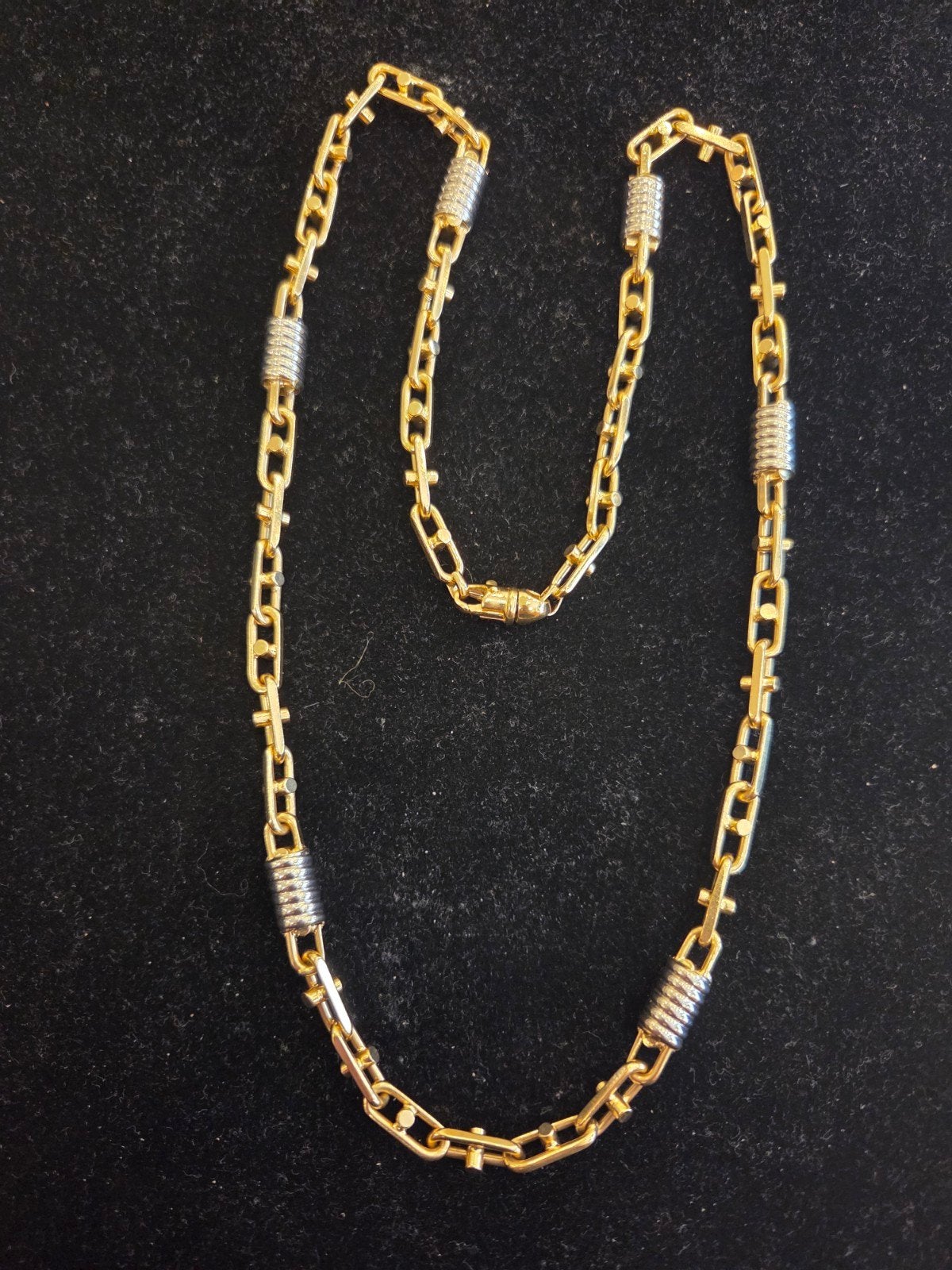 14 k gouden monte carlo ketting 78,7 gram 65 cm, Sieraden, Tassen en Uiterlijk, Kettingen, Ophalen of Verzenden, Nieuw, Goud, Goud