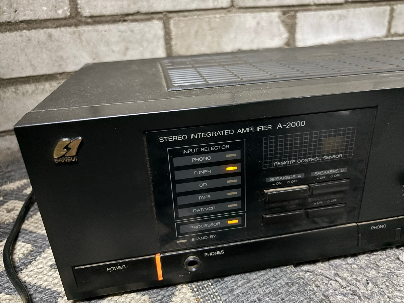 Sansui A-2000 Stereo Geïntegreerde Versterker, Overige merken, Gebruikt, Ophalen of Verzenden, 60 tot 120 watt