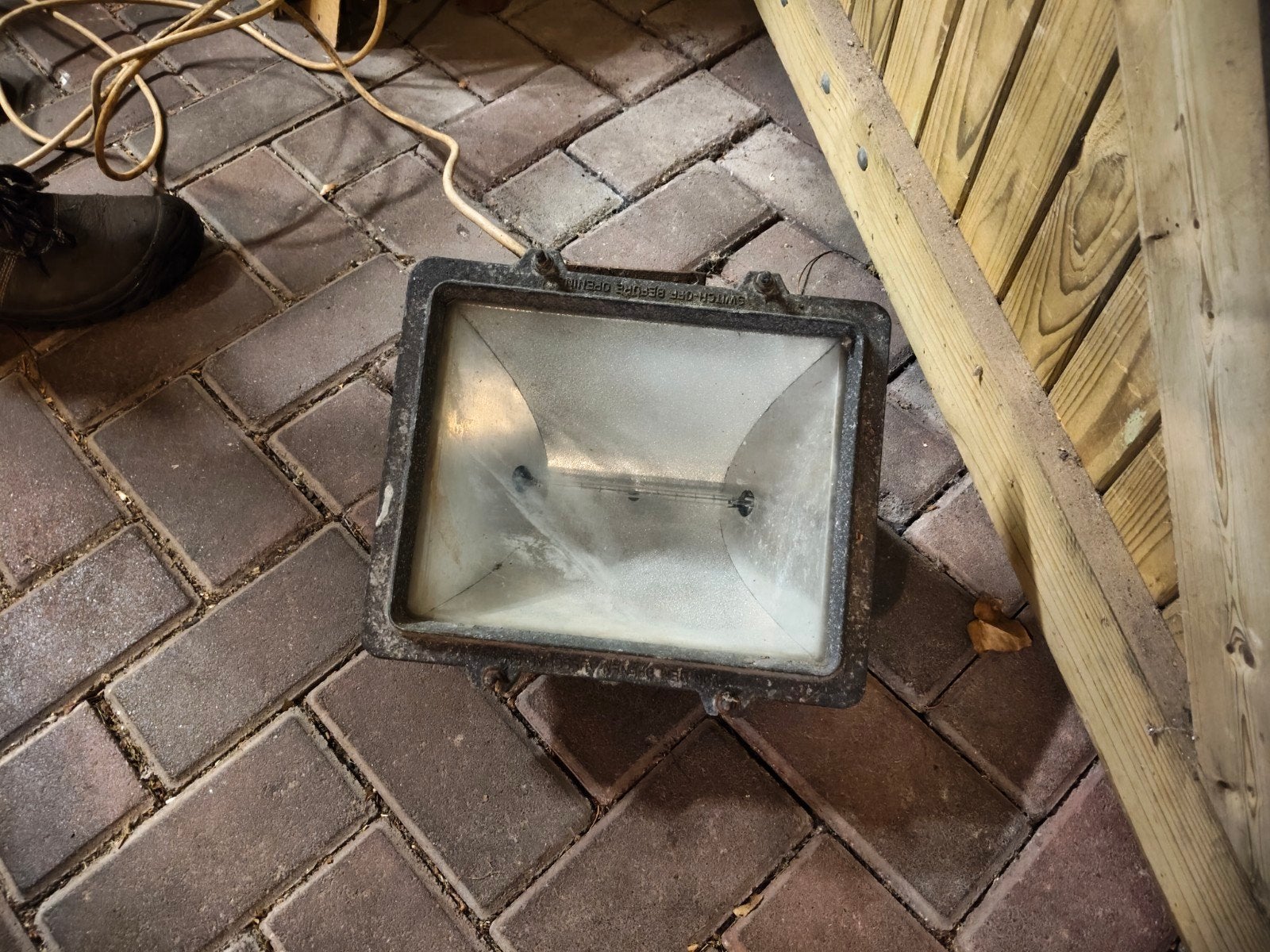 Bouwlamp 1000 Watt, Ophalen, Gebruikt, 500 watt of meer, Lamp