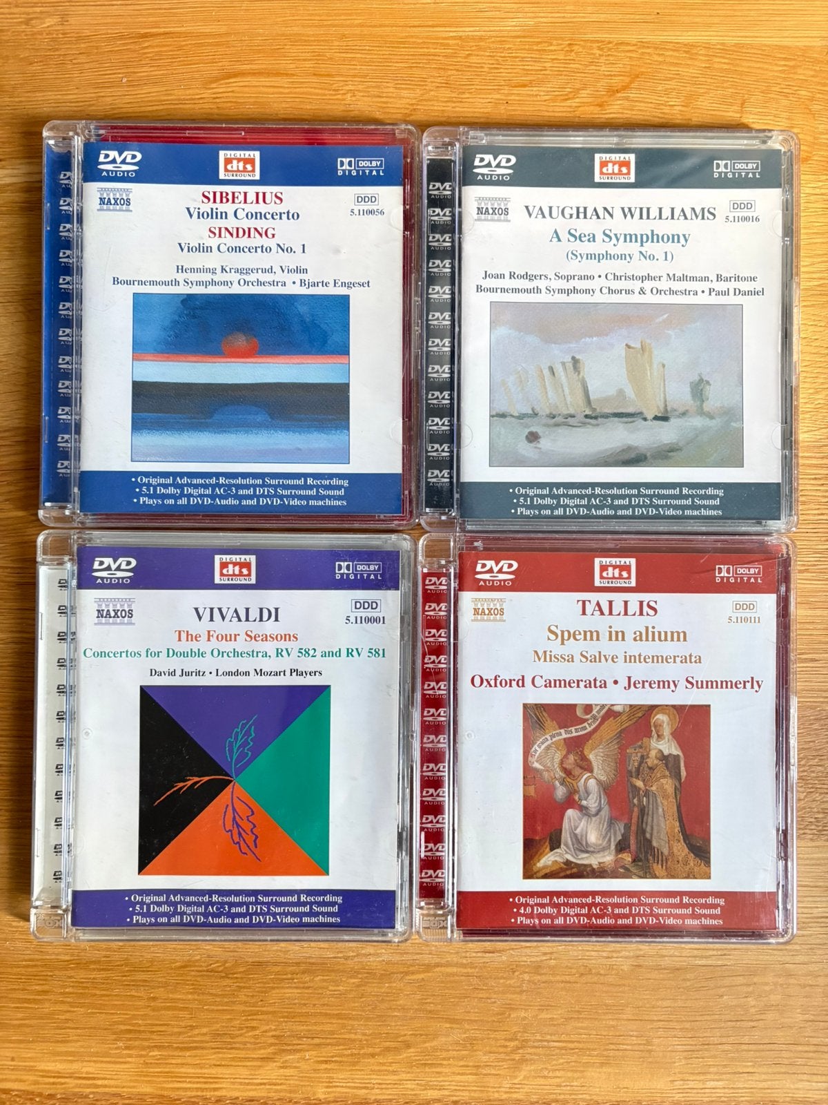 Klassieke DVD-audio schijfjes, Ophalen, Classicisme, Gebruikt, Overige typen