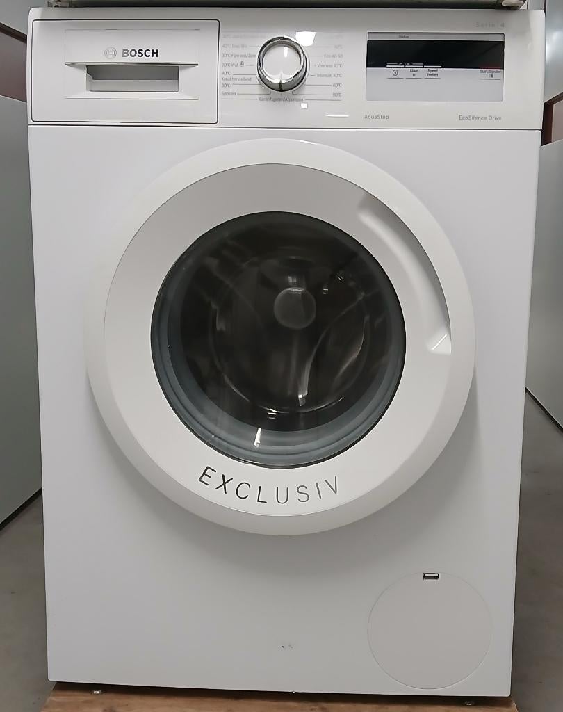 Bosch wasmachine, Ophalen, Zo goed als nieuw, Voorlader, 85 tot 90 cm