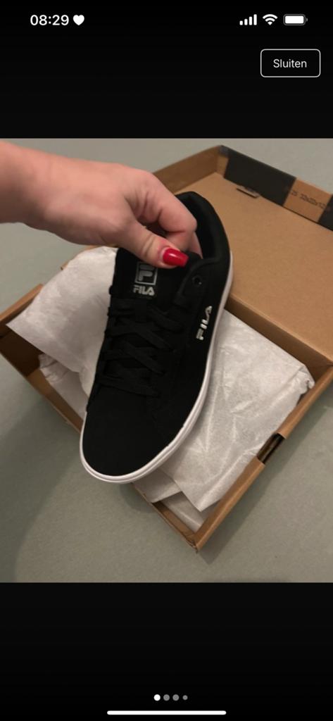Fila heren schoenen maat 40, Ophalen of Verzenden, Nieuw, Zwart