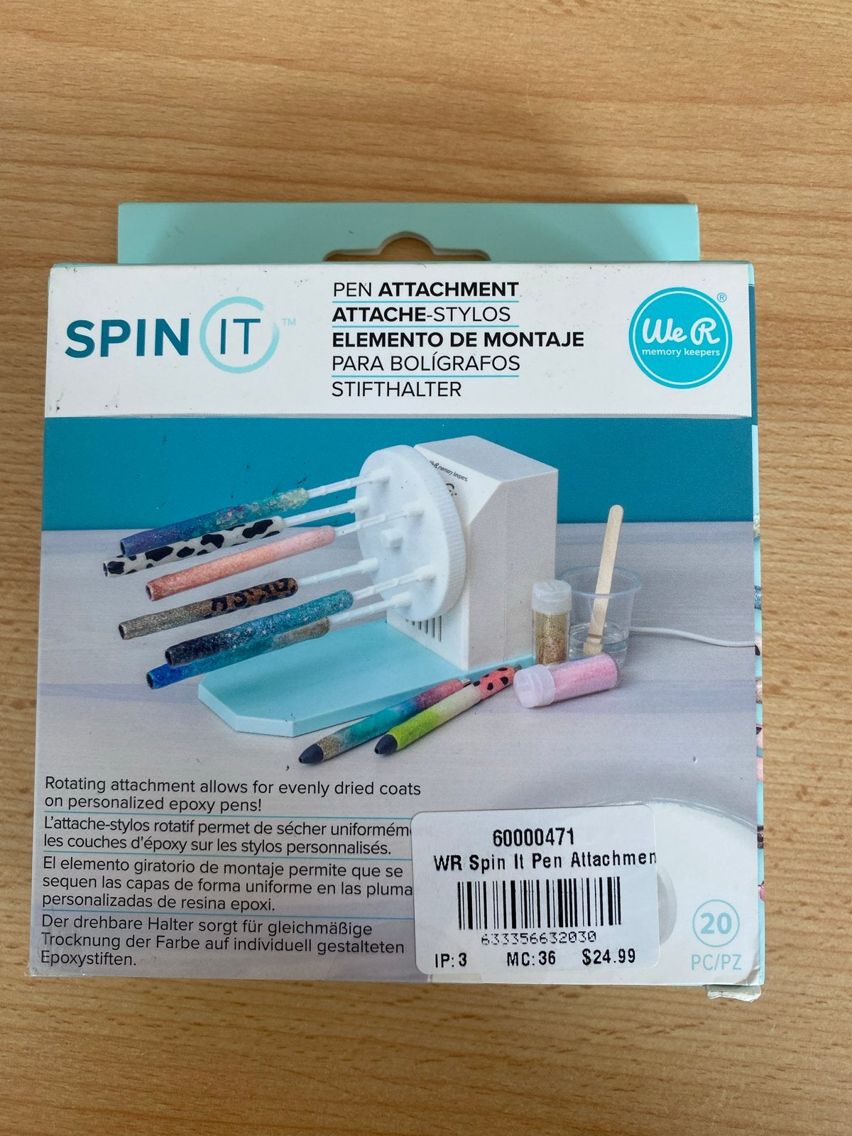We R Memory Keepers Spin It Pen Attachment - Nieuw, Ophalen of Verzenden, Nieuw, Gereedschap of Toebehoren, Overige merken
