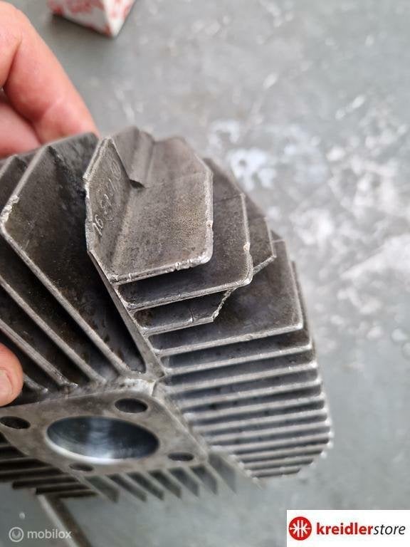 Kreidler 2 pk Mahle cilinder met nieuwe zuiger 15-13-91, Gebruikt, Ophalen of Verzenden