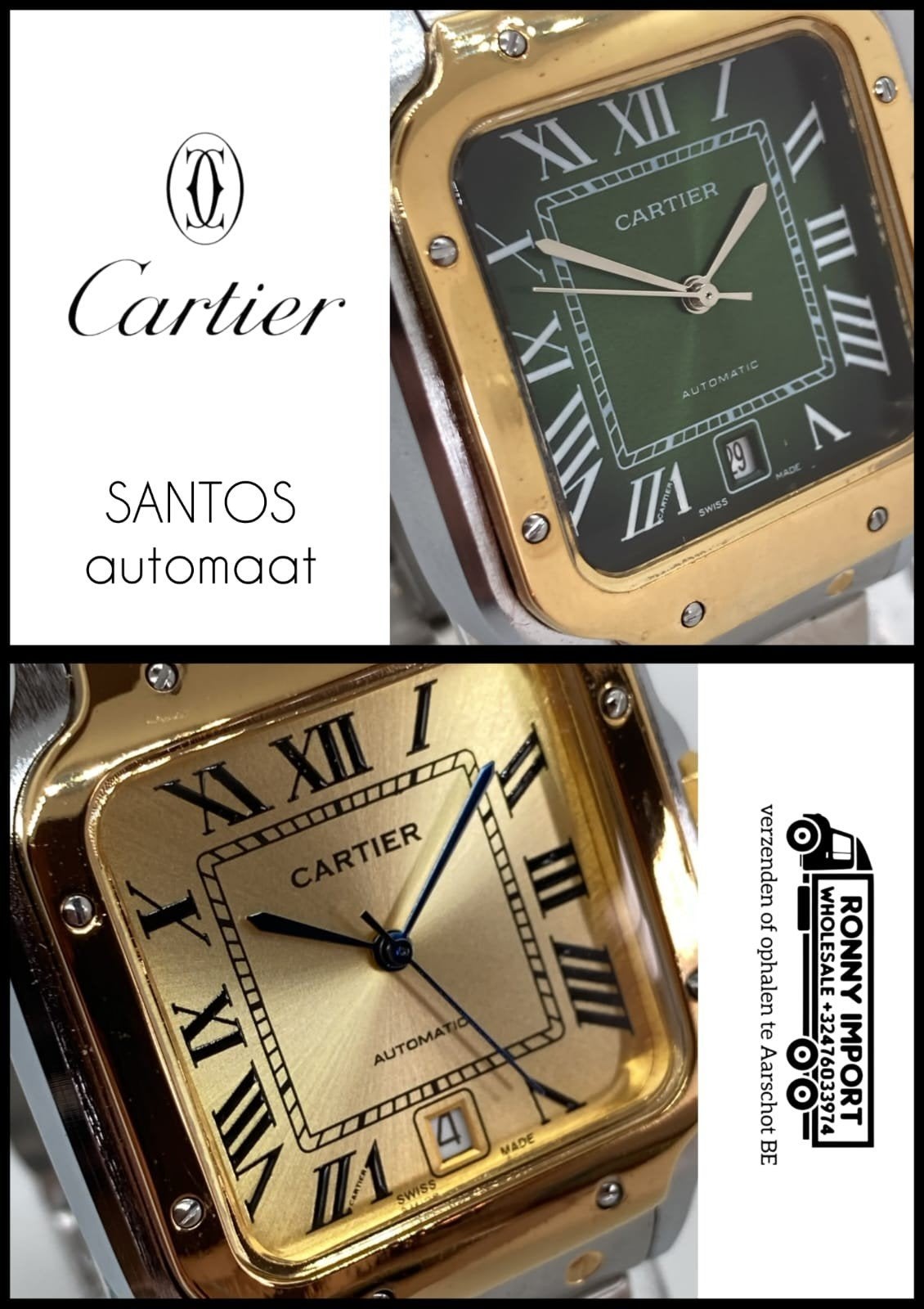 CRT-Santos AUTO geel-goud 2 versies, Ophalen of Verzenden, Nieuw, Android