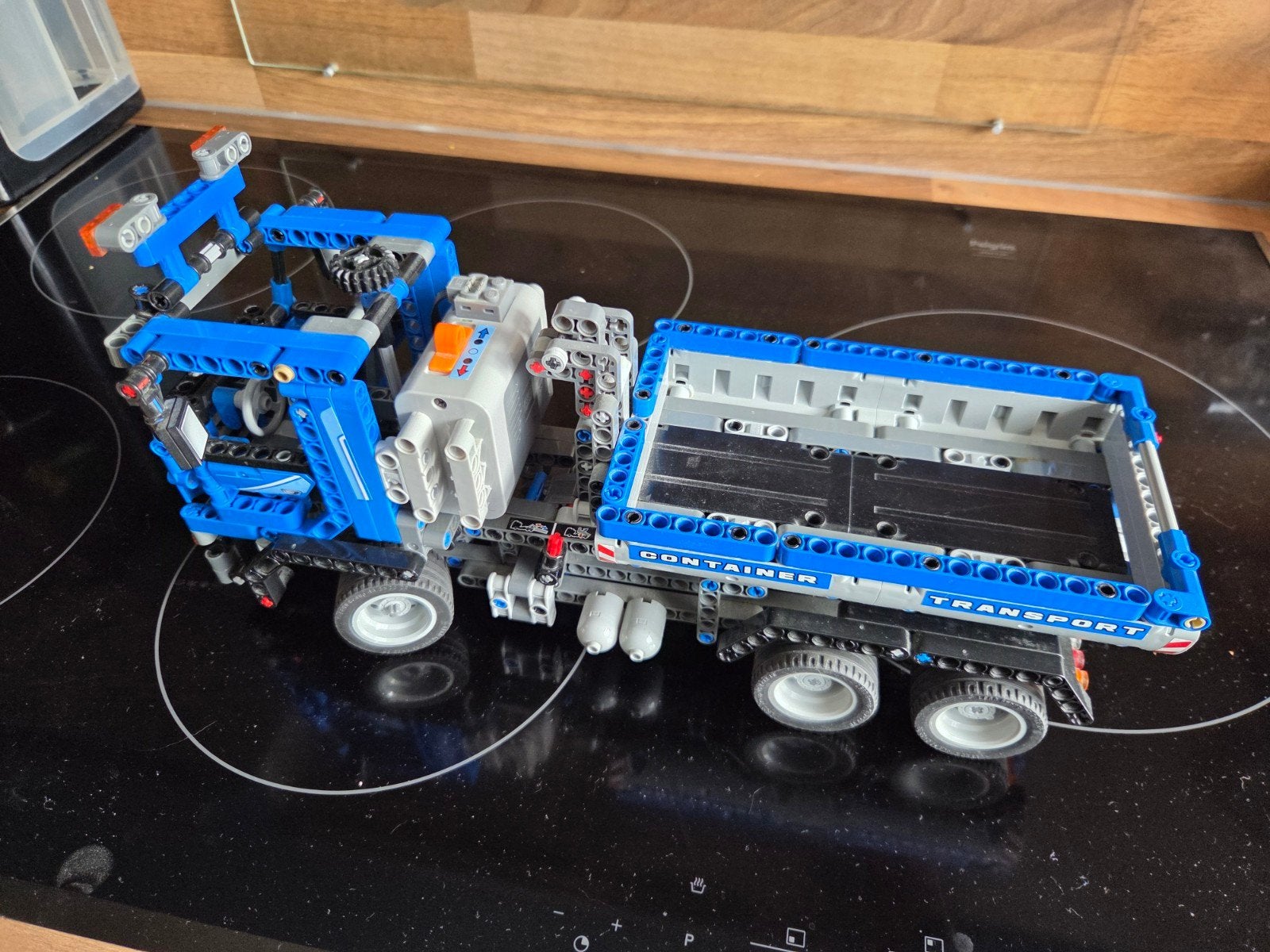 Lego Technic 8052 Container Truck, Kinderen en Baby's, Gebruikt, Lego, Inclusief instructies, Ophalen of Verzenden