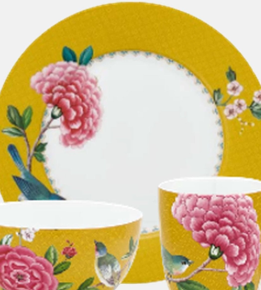 Pip Studio Ontbijtset - Nieuw Porselein (28 cm), Huis en Inrichting, Keuken | Servies, Pip Studio, Nieuw, Ophalen of Verzenden