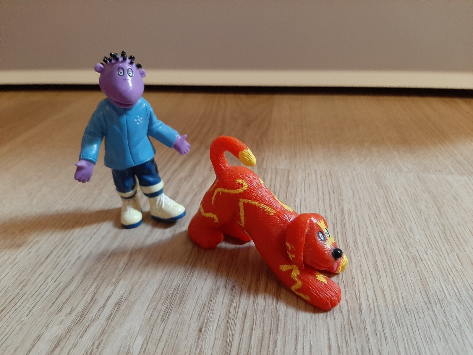 Tweenies poppetjes 8 cm Milo & Doodles, Ophalen of Verzenden, Zo goed als nieuw