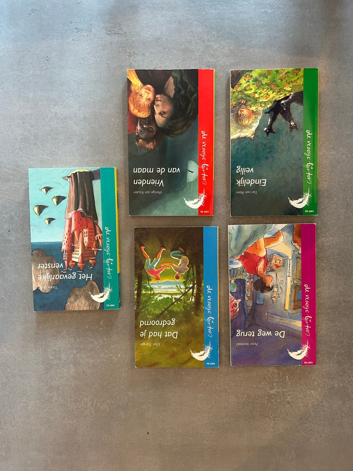Serie boeken van de vroege lijsters te koop, Ophalen of Verzenden