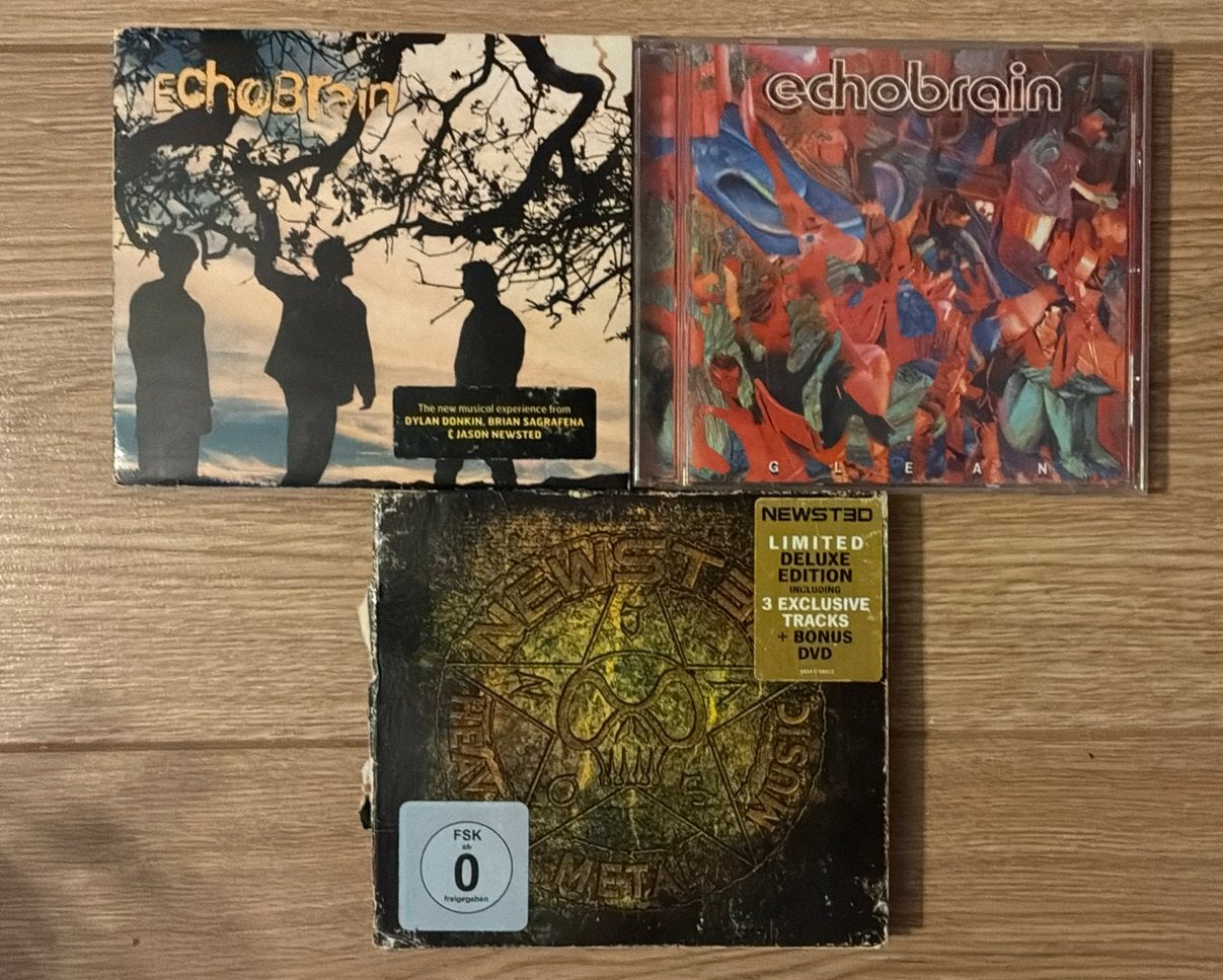 3 cds Echobrain en Newsted (Jason van Metallica), Ophalen of Verzenden, Gebruikt, Hardrock, Album
