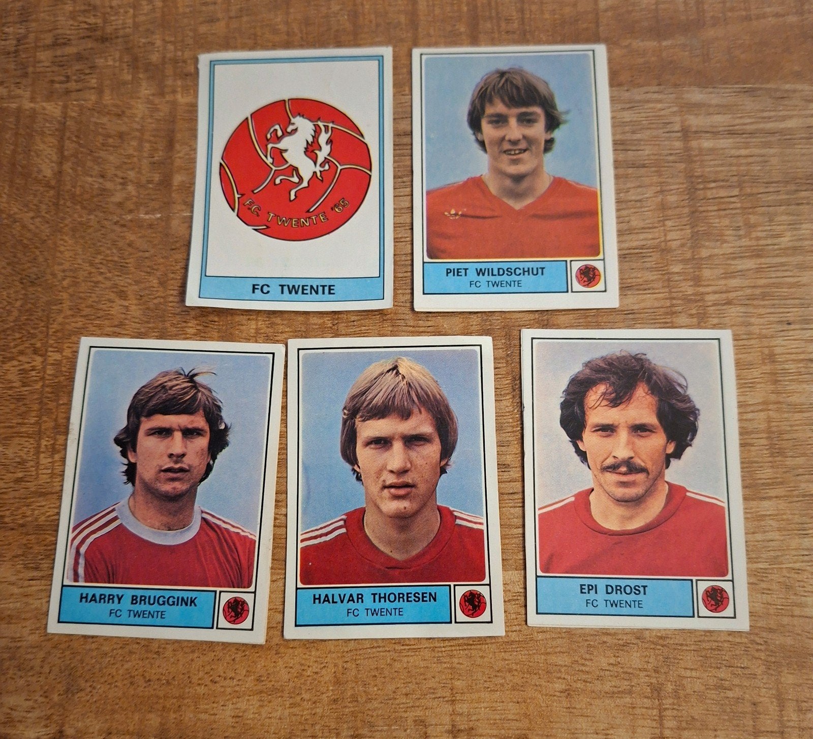 FC Twente Panini voetbal Plaatjes 1978 (knip)- Zeldzaam, Ophalen of Verzenden, Gebruikt, F.C. Twente, Poster, Plaatje of Sticker