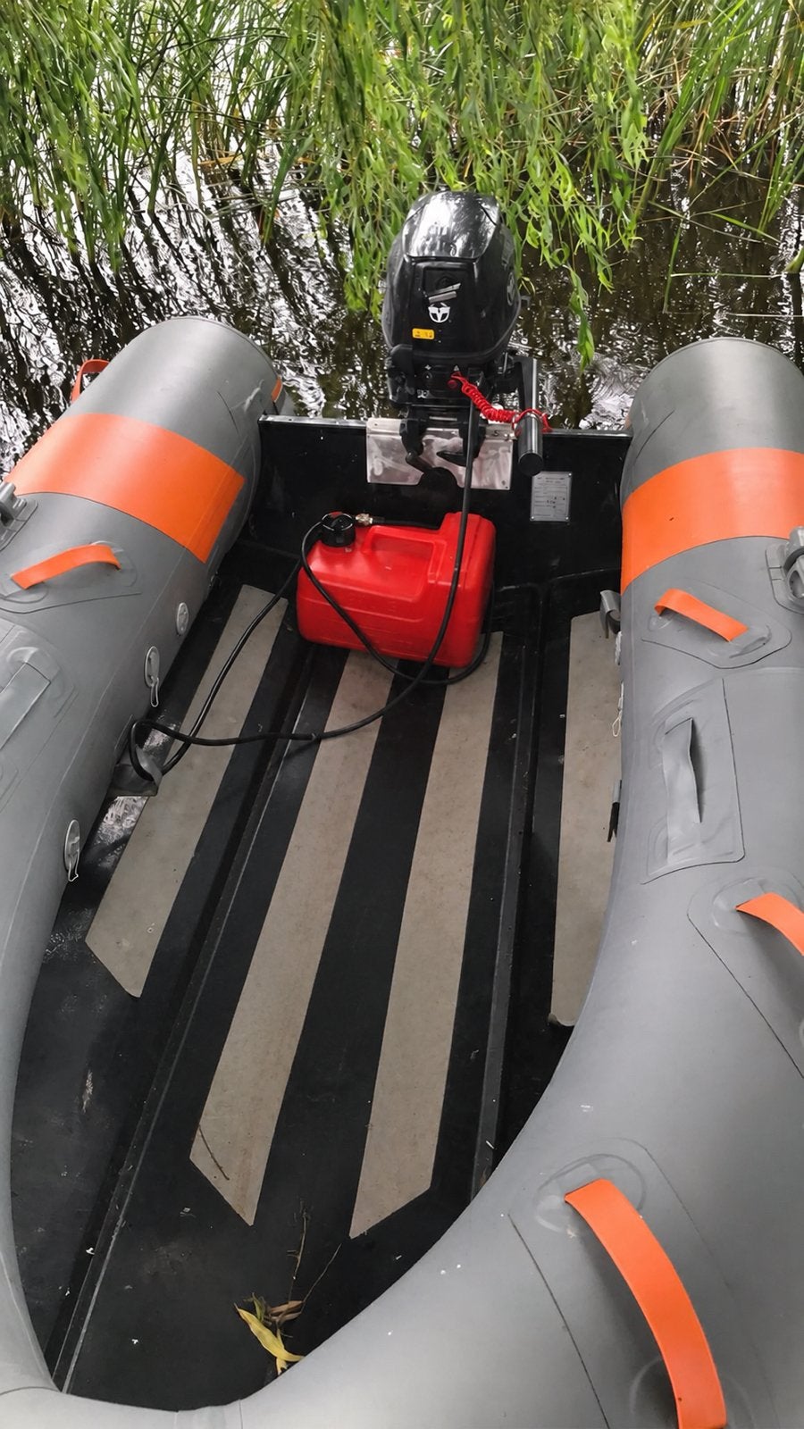 Vortex rubberboot 2.70m met 6pk Tohatsu motor, Watersport en Boten, Rubberboten, Ophalen, Aluminium, Gebruikt, Vortex