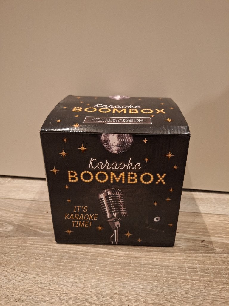 Karaoke set, Ophalen of Verzenden, Zo goed als nieuw, Complete set