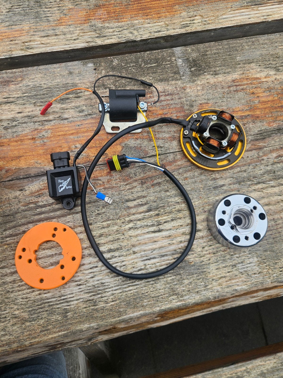 Horse Power Ignition Ontstekingsset HPI TOMOS  PUCH, Fietsen en Brommers, Ophalen, Gebruikt, Blok