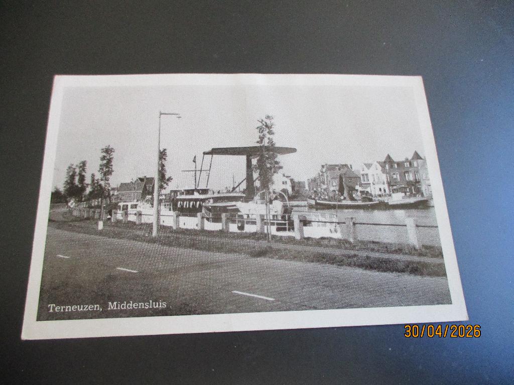 Terneuzen, Verzamelen, Ansichtkaarten | Nederland, Ophalen of Verzenden, Voor 1920, Gelopen, Zeeland