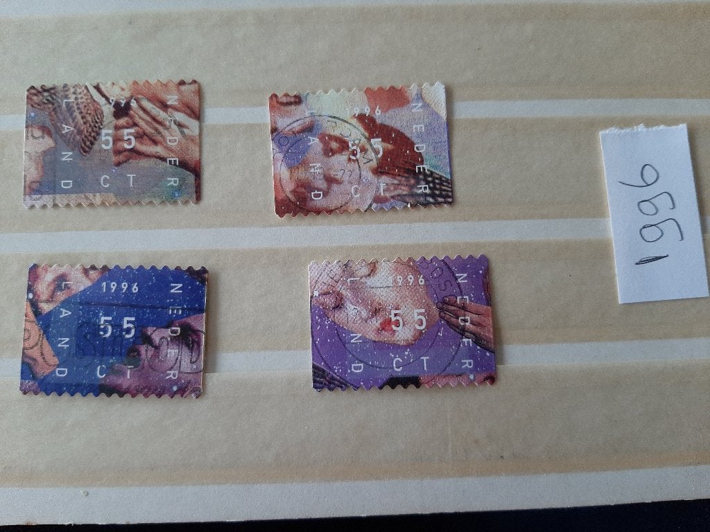 complete series decemberzegels/kerstzegels 1996 - 2011, ges, Verzenden, Na 1940, Gestempeld