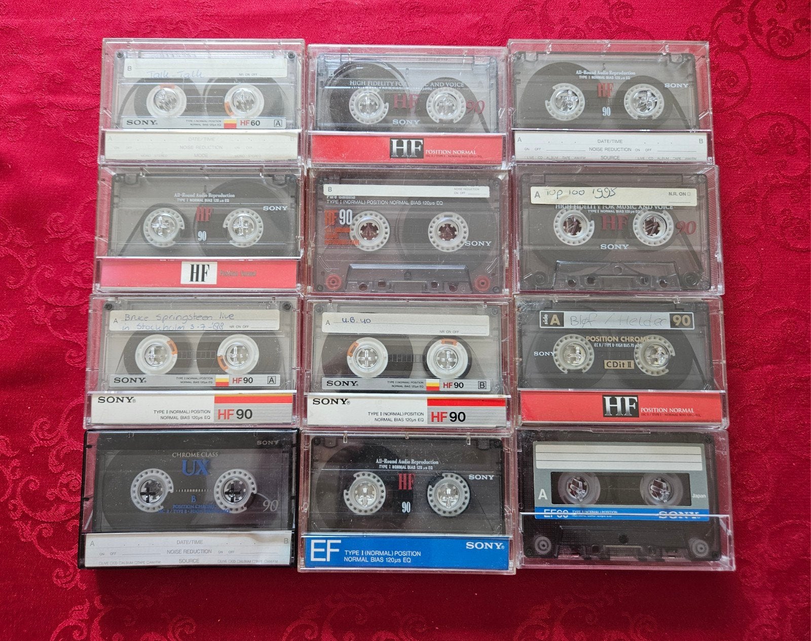 Sony cassettebandjes 12 stuks., Ophalen of Verzenden, Gebruikt, Overige genres, 2 t/m 25 bandjes