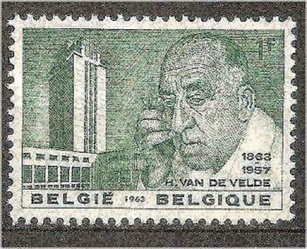 Belgie 1963 - Yvert/OBP 1270 - Henry Van de Velde (PF), Postzegels en Munten, Postzegels | Europa | België, Verzenden, Postfris