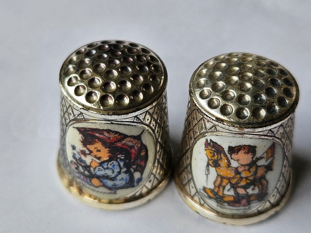 Vingerhoeden zilver, Hummel, Rijgnaalden zilver, Verzamelen, Vingerhoedjes, Ophalen of Verzenden, Nieuw, Zilver