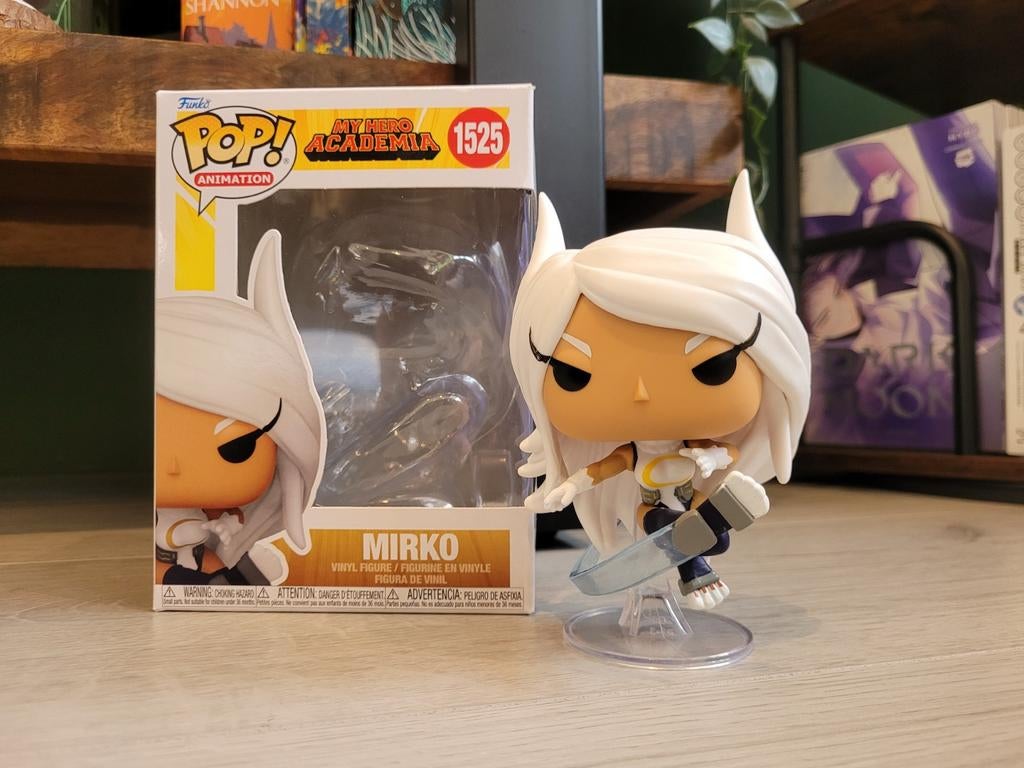 Funko Pop Mirko My Hero Academia - Zo goed als nieuw, Ophalen of Verzenden, Zo goed als nieuw