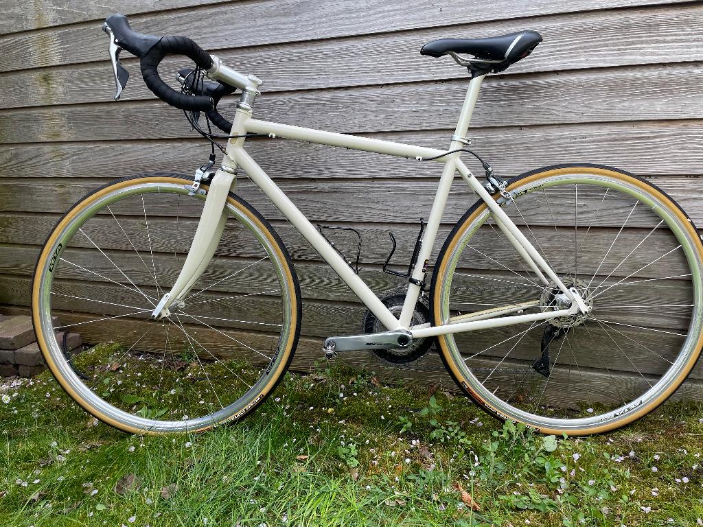 Racefiets Genesis Equilibrium (UK), staal, allrounder, Fietsen en Brommers, Fietsen | Racefietsen, Zo goed als nieuw, Overige merken