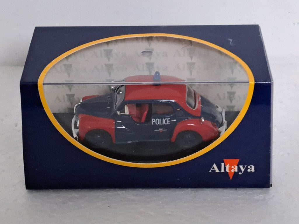 Renault 4CV Police Monaco 1/43 Altaya, Ophalen of Verzenden, Zo goed als nieuw, Auto, Overige merken