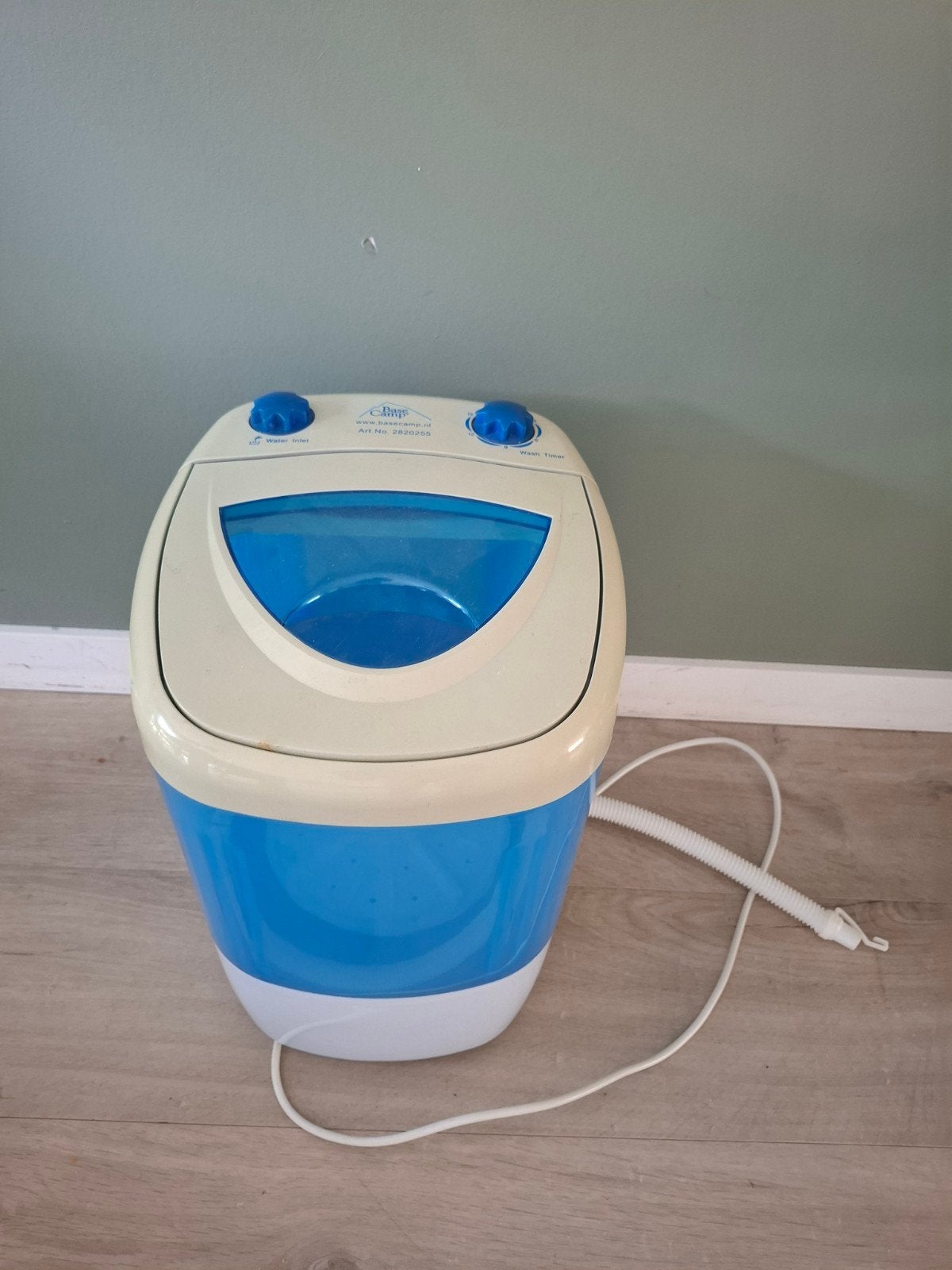 Base Camp Mini Wasmachine, Ophalen, Minder dan 1200 toeren, Minder dan 85 cm, Minder dan 4 kg