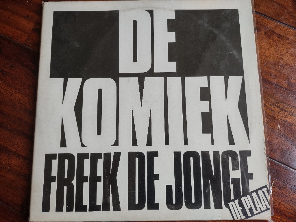 2 LP - Freek de Jonge - De Komiek, Cd's en Dvd's, Ophalen of Verzenden, Zo goed als nieuw, 12 inch, Cabaret of Kleinkunst