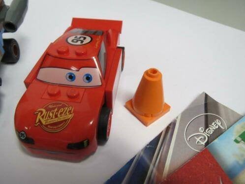 8200 Lego Cars Disney, Radiator Springs Bliksem McQueen, Ophalen of Verzenden, Zo goed als nieuw, Complete set, Lego