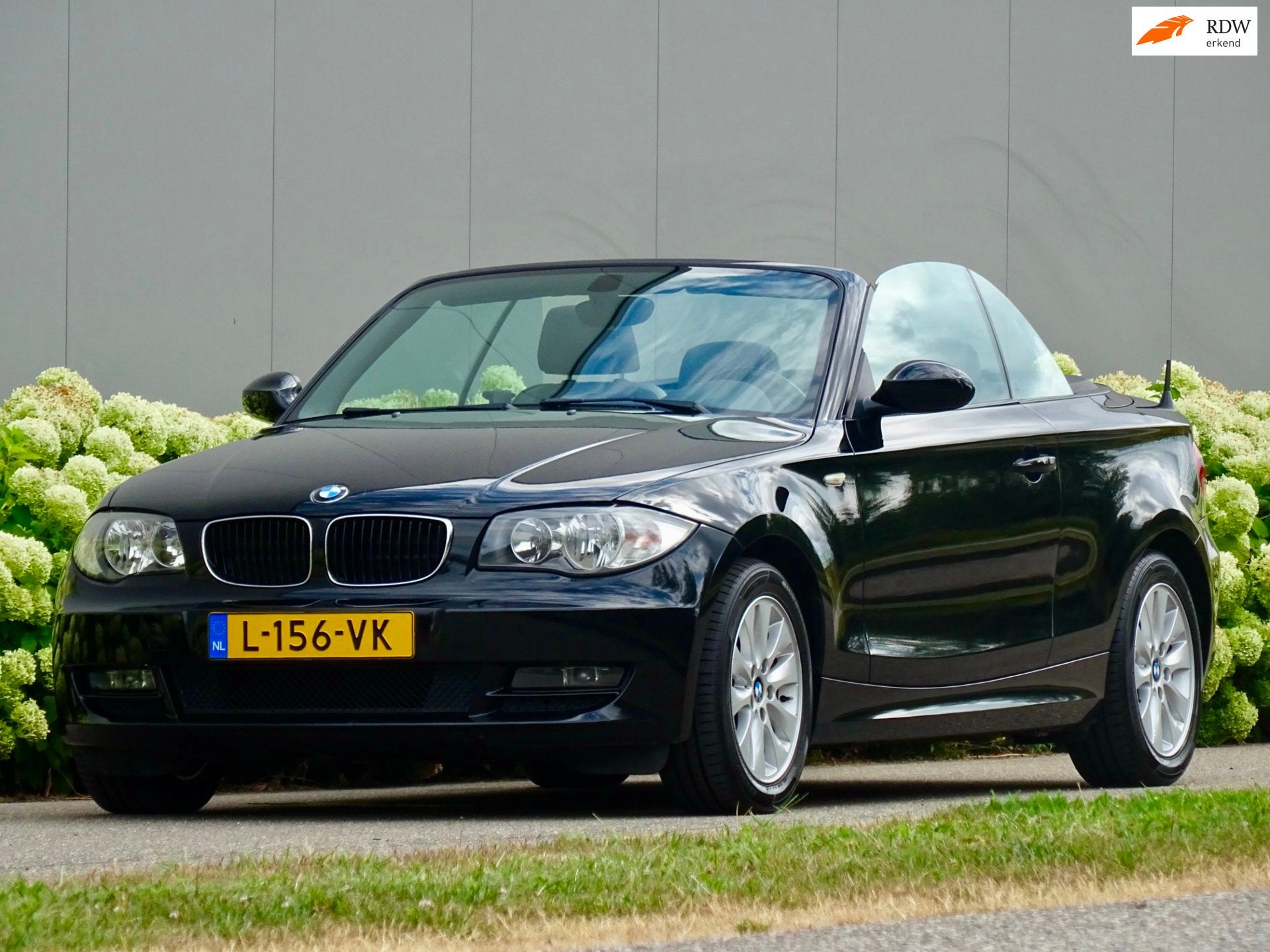 BMW 1-serie Cabrio 118i ///M3 Sportstoelen | Facelift |, Auto's, 1-Serie, Elektrische ramen, Zwart, Cabriolet