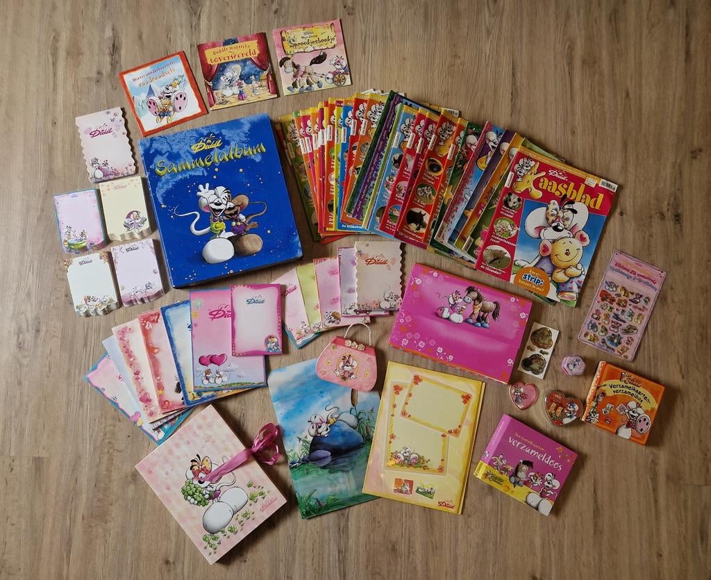 Grote Diddl verzameling te koop, Ophalen of Verzenden, Diddl, Zo goed als nieuw, Papier, Kaart of Schrift
