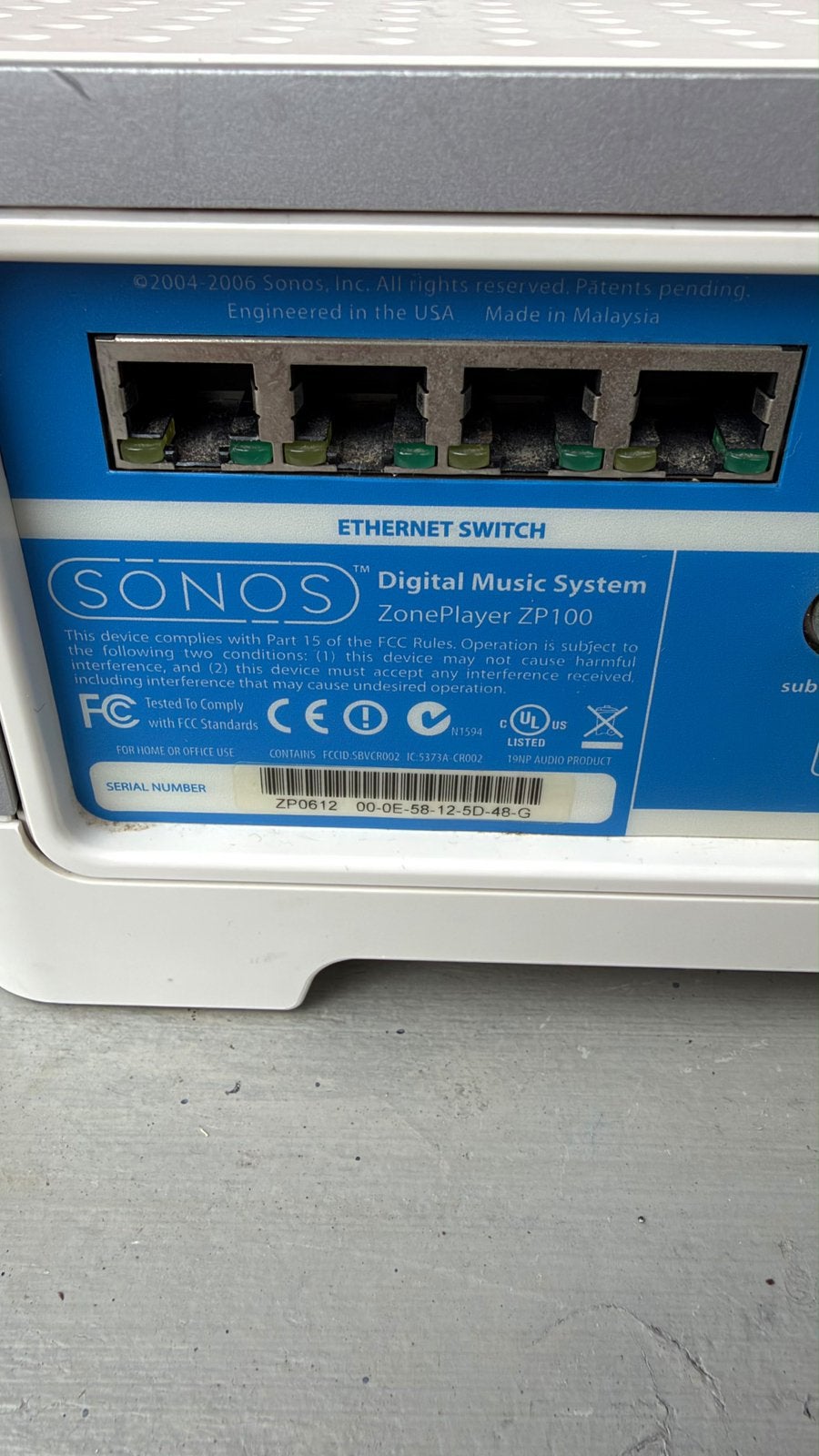 Foto 5 van Sonos ZP100 Versterker (S1)