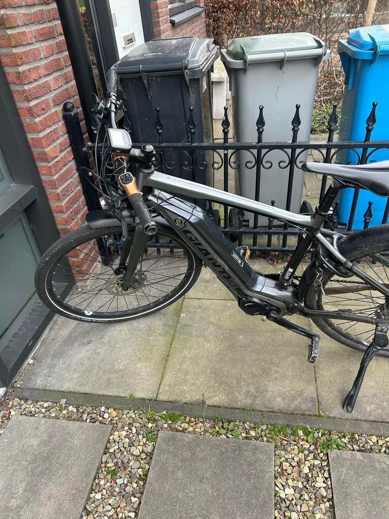 Giant elektrische fiets,, Gebruikt, 50 km per accu of meer, 55 tot 59 cm, Giant