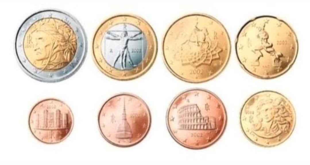 Italy Losse Munten(1cent t/m 2euro)(2002 t/m 2021)UNC +BU, Postzegels en Munten, Munten | Europa | Euromunten, Verzenden, Italië