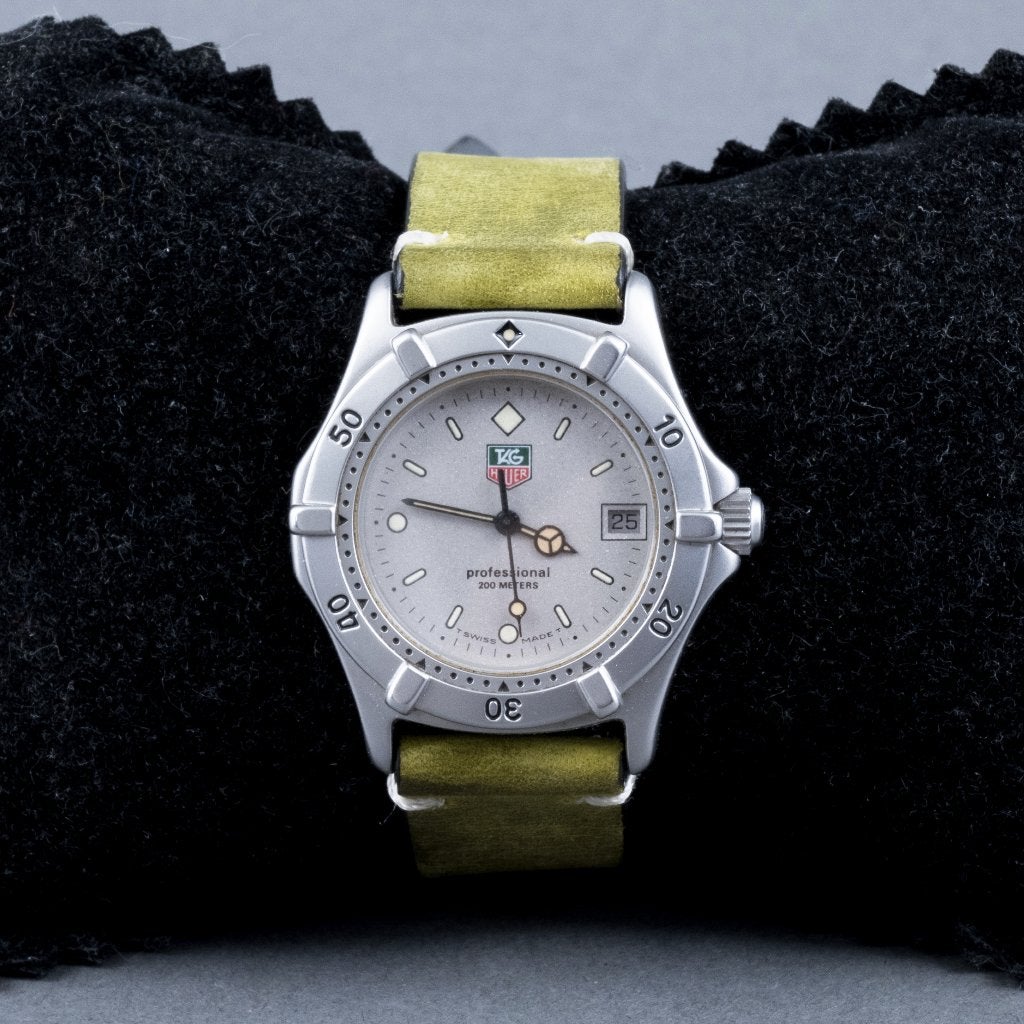TAG Heuer 2000 Professional 200M, Sieraden, Tassen en Uiterlijk, Horloges | Heren, Staal, Polshorloge, Ophalen of Verzenden, TAG Heuer