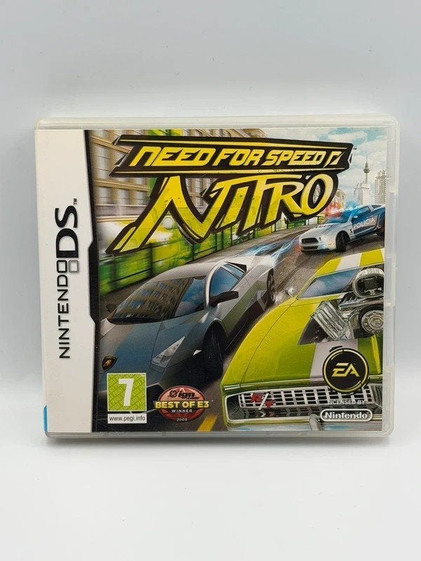 Need for Speed Nitro Nintendo DS, Spelcomputers en Games, Games | Nintendo 2DS en 3DS, Nintendo, Nintendo, Nintendo, 1 speler