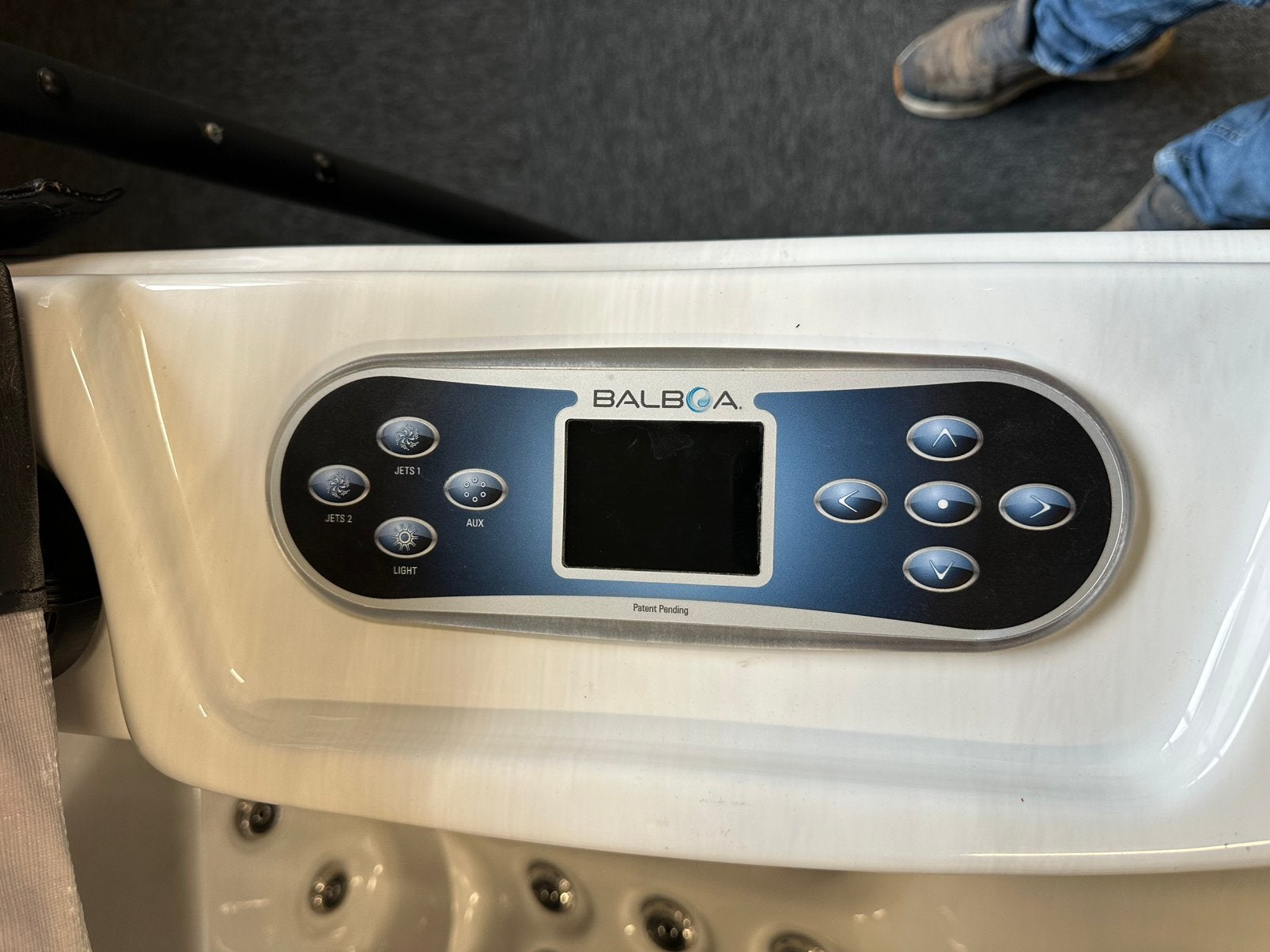 Zeer luxe jacuzzi hottub gebruikt, Ophalen of Verzenden, Zo goed als nieuw, Trap