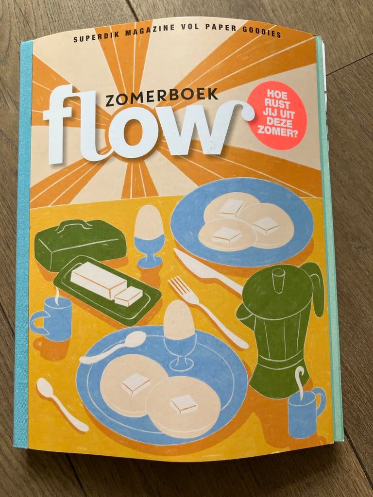 Flow Zomerboek - Superdik Magazine vol Paper Goodies, Ophalen, Nieuw, Overige typen