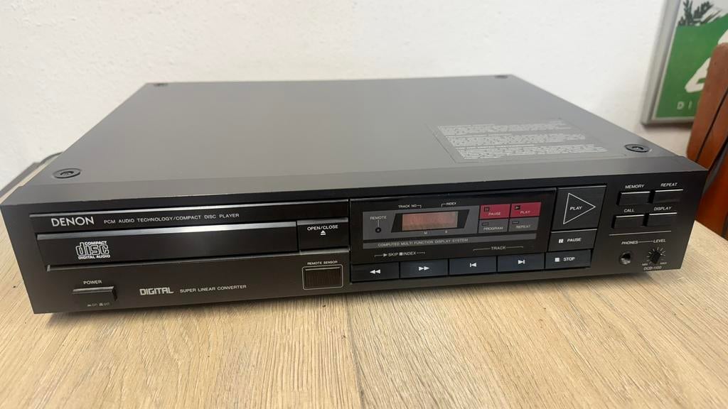 Denon DCD-1100 vintage 80’s TOPklasse CD speler + remote, Overige merken, Gebruikt, Ophalen of Verzenden, Rua 197