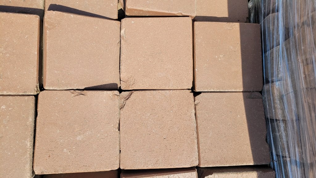 keramiek tegels 20 x 20 x 6cm, Gebruikt, Keramiek, Ophalen of Verzenden, 10 m² of meer