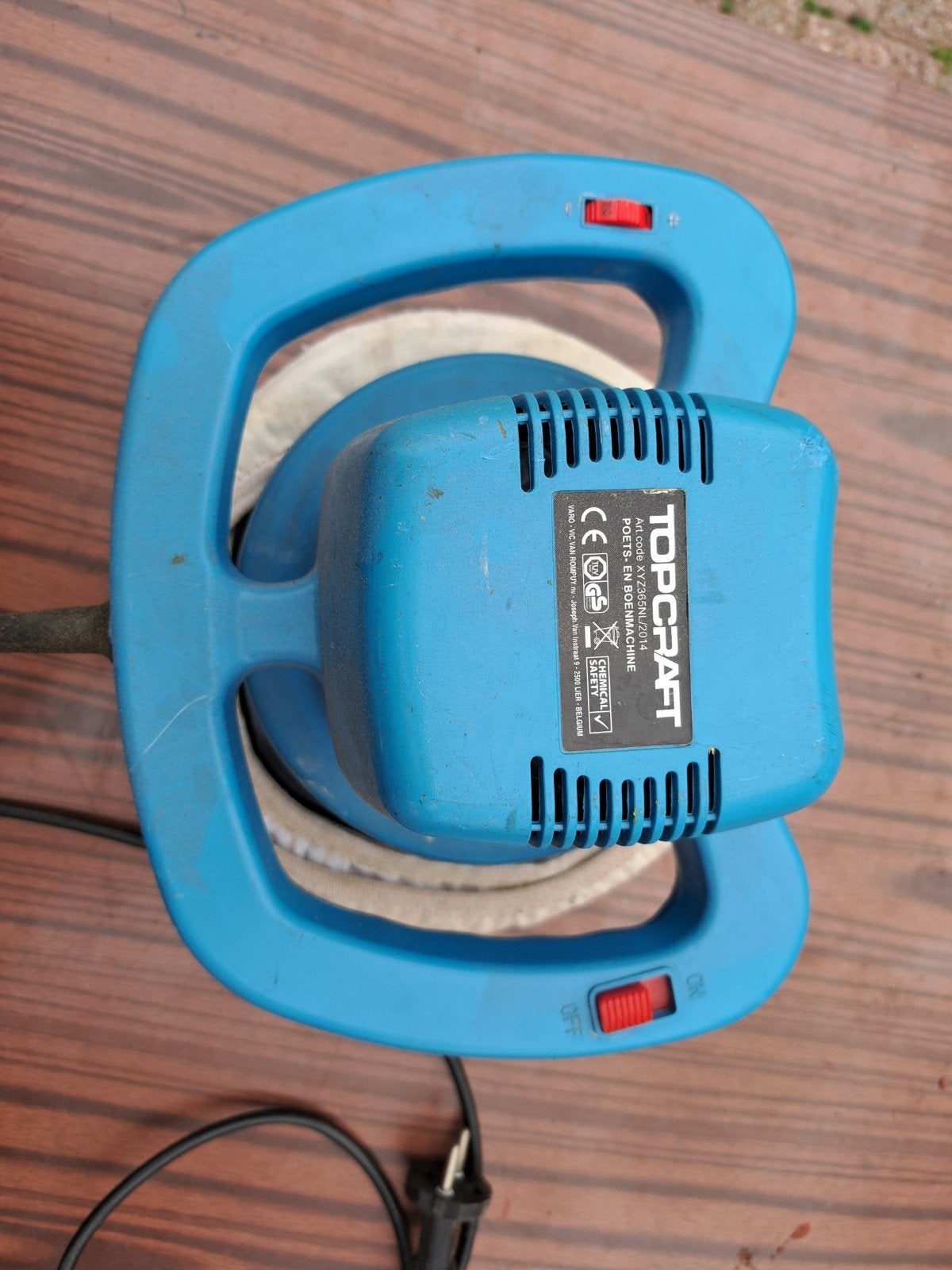 Topcraft Polijstmachine - Gebruikt, Ophalen of Verzenden, Gebruikt, Minder dan 700 watt, Overige typen